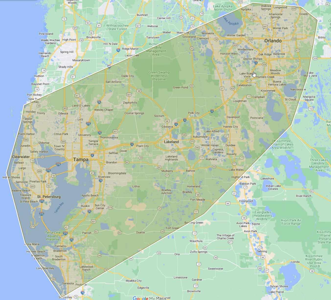 SignatureLE Service Area
